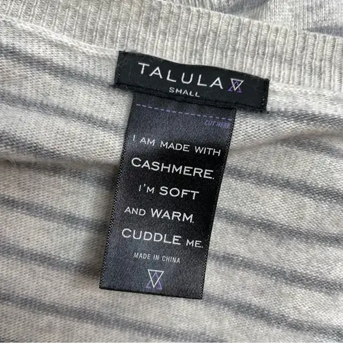 Talula Aritzia Striped Cashmere Sweater