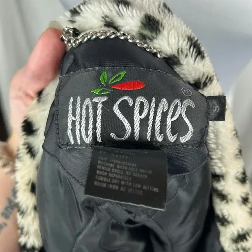 Vintage Hot Spices Puffy Windbreaker Black