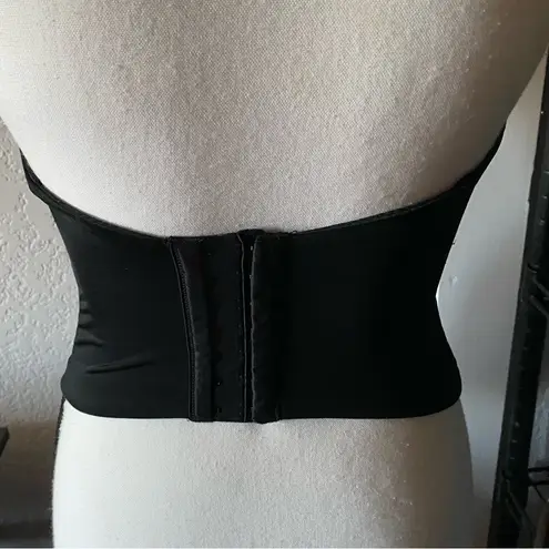 Gillian O’Malley Strapless Corset, Black, 34B Black Size undefined