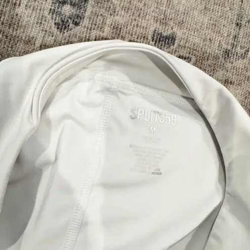 Splits59 Venus High Waist Rigor Skort Athletic Tennis Mini Skirt White Medium