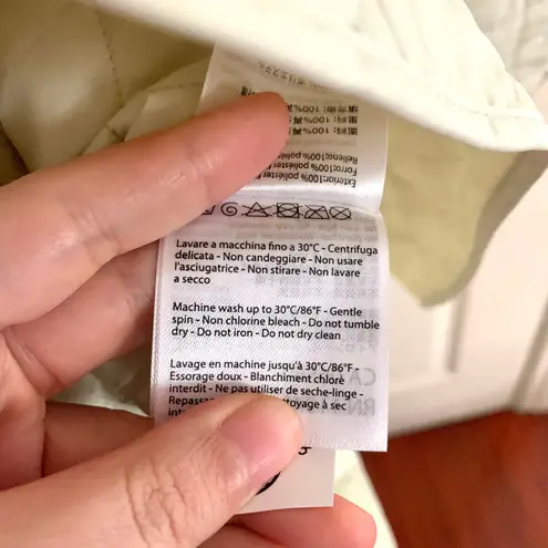 Save the Duck Talita Quilted Jacket in Banana Yellow Size M