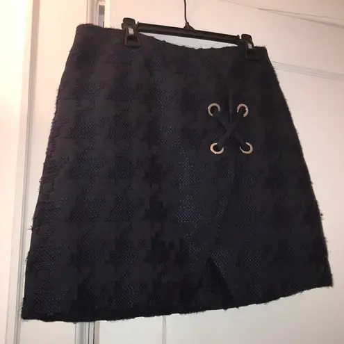 ZARA Checkered Mini Skirt