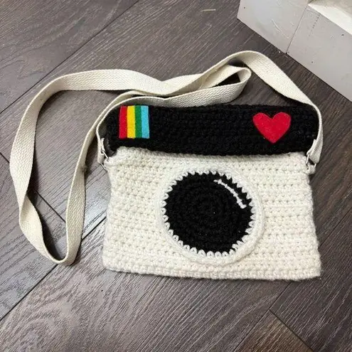 Vintage 2000s Y2K Handmade Instagram App Crossbody Purse