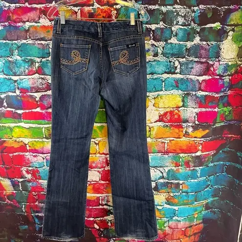 Seven7 Seven Studio Denim Jeans Boot Cut Stretch Size 4  Mid Rise