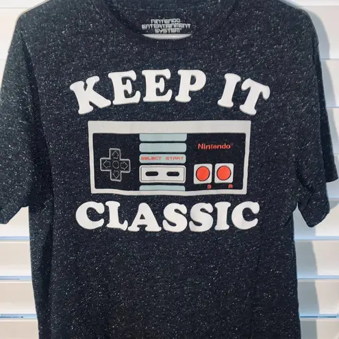 Nintendo Unisex  Nes Keep It Classic Video Game T-Shirt