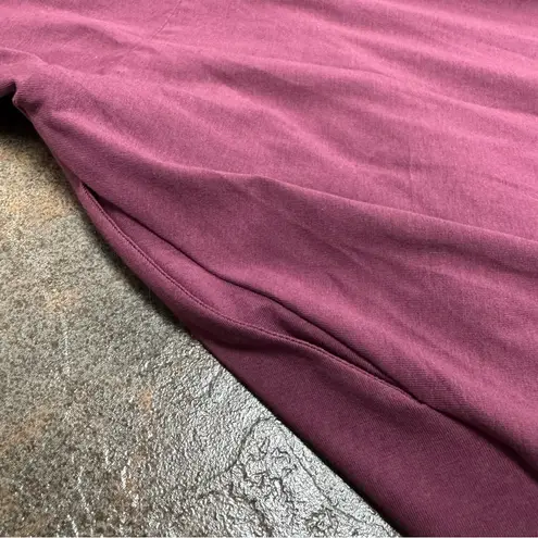 NEW Pact Organic Cotton Women's Fit & Flare Halter Midi Dress Purple XS NWT