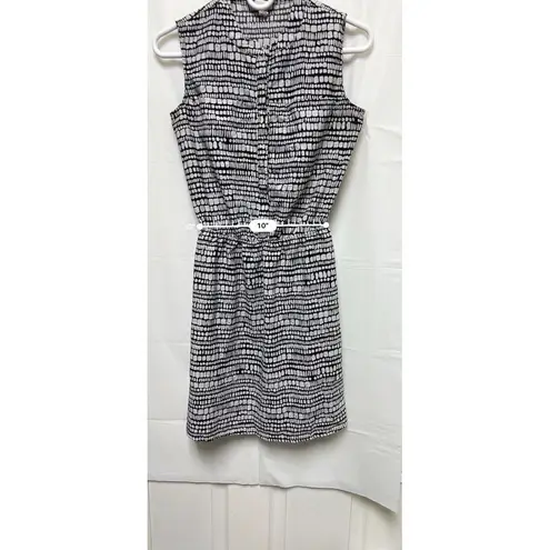 Merona  dress Women's Size XS Xsmall  Black & Grey‎ Sleeveless office BKE-C