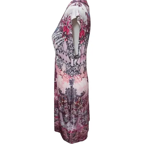 Emerald Micro Jersey Knit Sleeveless Stud Embellished Flip Flop Dress 2X