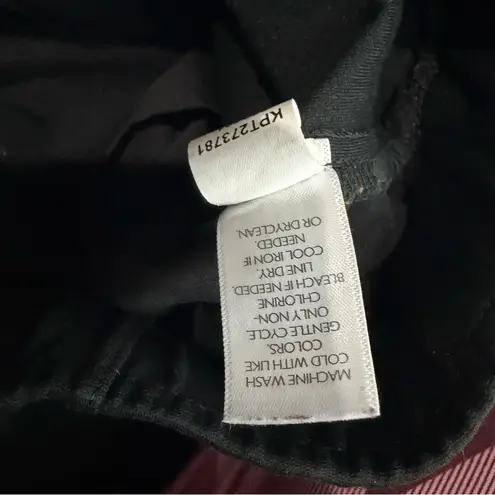 J. Jill Black Pintucked Ponte Slim