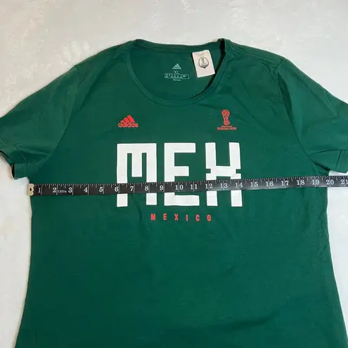 Adidas  Women's Crewneck Mexico Soccer T-Shirt Size X-Large Sports Athleisure