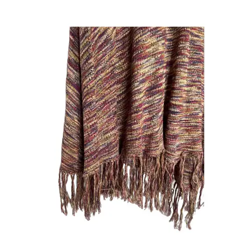 Forever 21 F21 | Multicolor Fringe Poncho