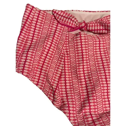 Lemlem Lola High Waist Bottom Pink Print sz Small