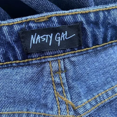 Nasty Gal New  Women’s Size UK 10 US 6 On the Move High-Waisted Mom Denim Jeans