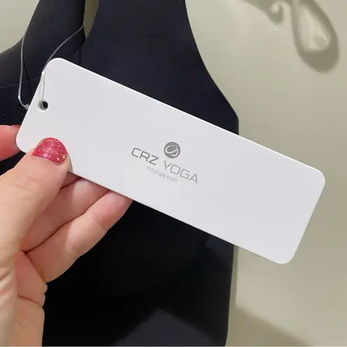 CRZ Yoga Flex Sculpt Racerback Sports Bra Medium
Impact Black Size XS 30 A-C