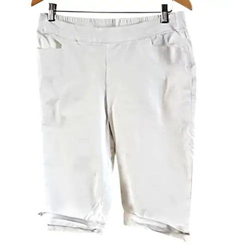 Isaac Mizrahi Live! Petite 24/7 Stretch Pedal Pusher w/ Pockets NWOT size 10P