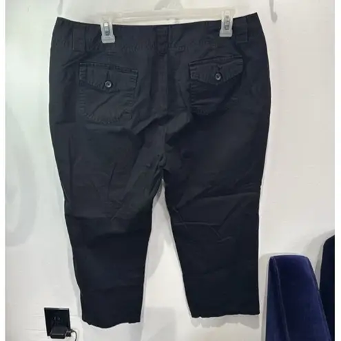 Dockers Nouveau Fit Black Slacks Women's Size 16