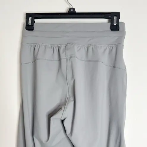 Zyia Ascend Pull On Cuff Jogger Pants Small Gray Nylon Drawstring Active Size S