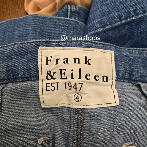 Frank & Eileen Jameson Utility Denim Mini Skirt Blue Size 4