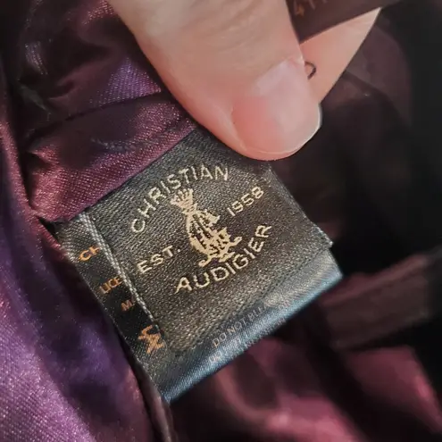 Vintage Y2K Christian Audigier Purple Crossbody Bag