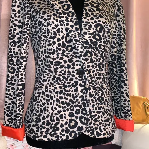Bongo  Size L Animal Print Blazer