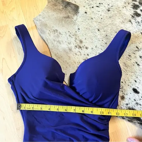 MiracleSuit Royal Blue Must Haves Oceanus One Piece Swimsuit Size 10