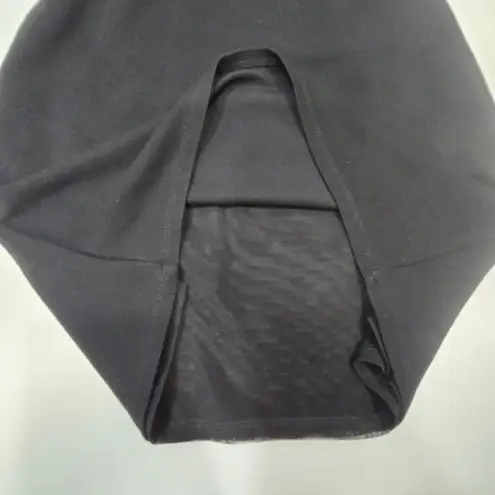 H:ours Backless Mini Dress in Black Small