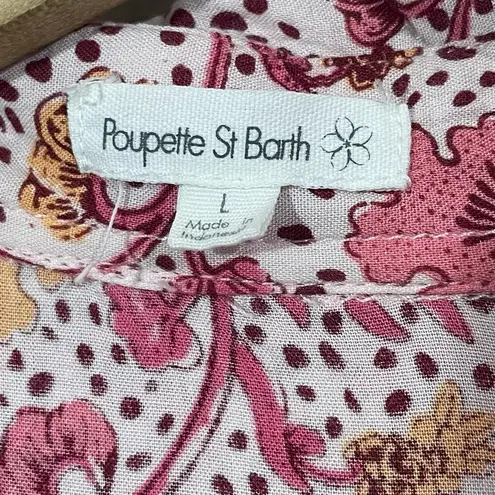Poupette St. Barth Margo Romper - Pink Clary - Large