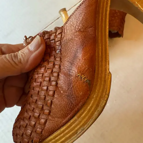 Nina Vintage Leather Mules