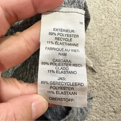 Vuori Women’s Halo Essential Wide Leg Pants Pull On High Rise in Heather Grey L