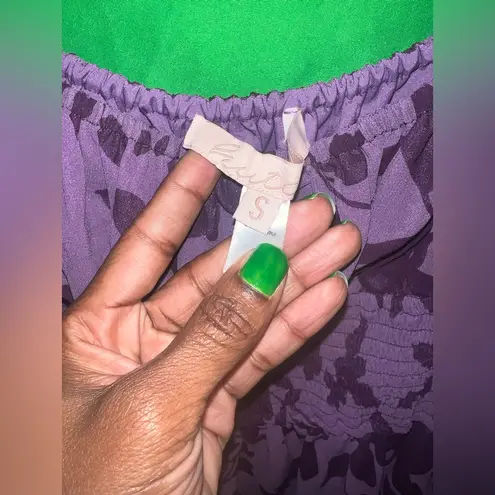 Hutch Elegant Purple Floral Dress size Small