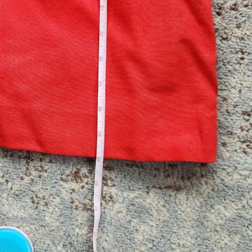 Vintage Red Blazer and Pants Set with Feather Accent Size undefined - Image 8