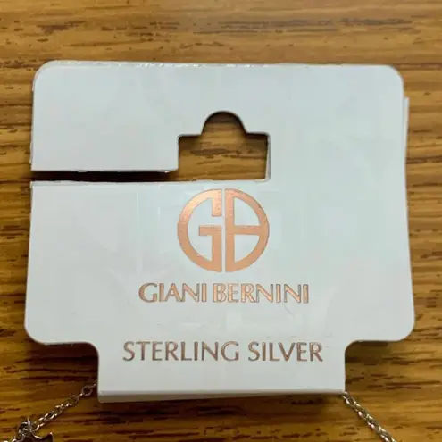 Giani Bernini Sterling Silver Chain Moon Star Dangle Anklet