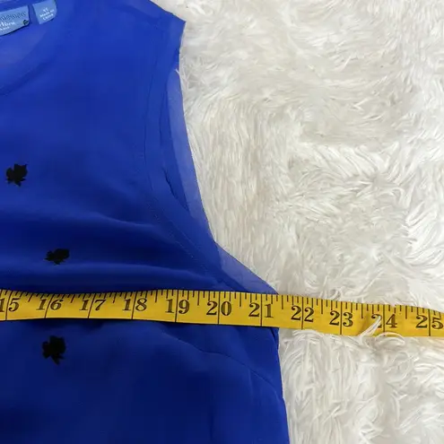 Vera Wang Simply Vera  Semi Sheer High-Low Blouse