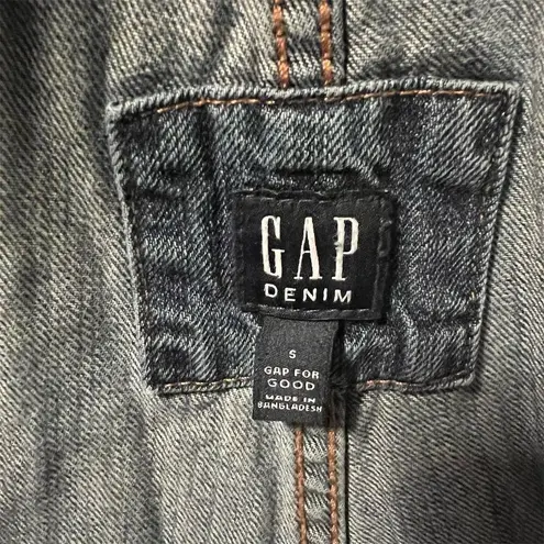 Gap  Women's Blue Denim Bib Overalls Size S Adjustable Straps Pockets