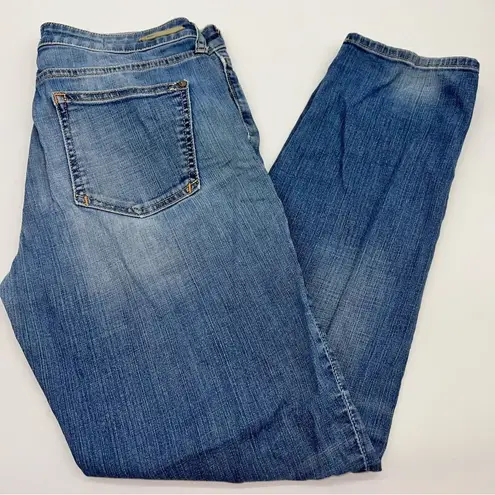 Pilcro and the Letterpress Pilcro and the Letter Press Boyfriend Style Mid-Rise Medium Wash Jeans-Size 28