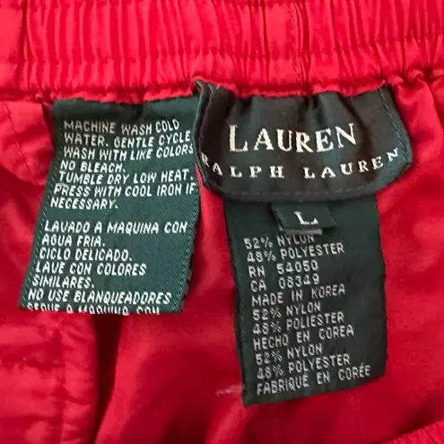 Ralph Lauren Vintage  Y2K Red Joggers Women’s Large