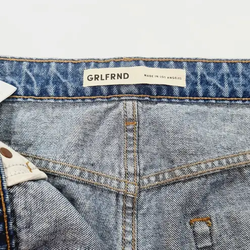 GRLFRND Karolina High Rise Straight Crop in Long Island Size 32