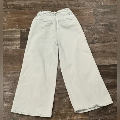 A loves A Women's Jeans Wide Leg Jeans Pale Blue Sz 25