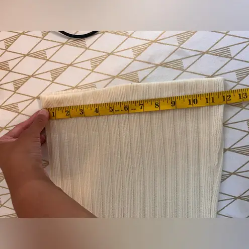 Her The Label Oslo Cream Relaxed Wide Leg Knit Pants Size undefined