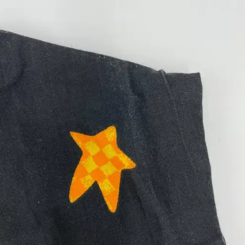 Handmade Halloween Vest Pumpkins Ghost Bat Funny Silly Party Teacher Women Black