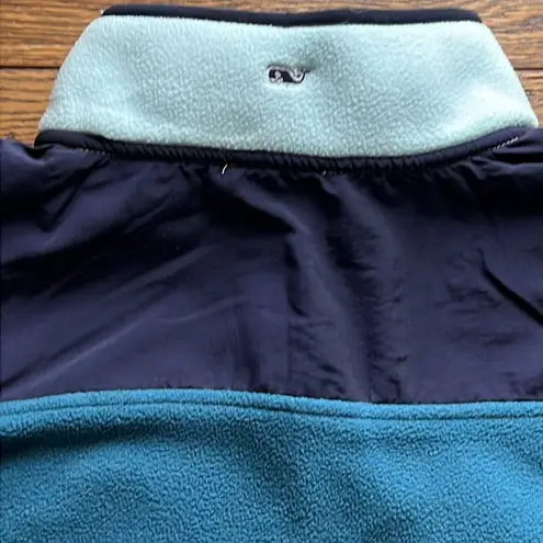 Vineyard Vines  Color Block Fleece Snap Shep Shirt Size M C15