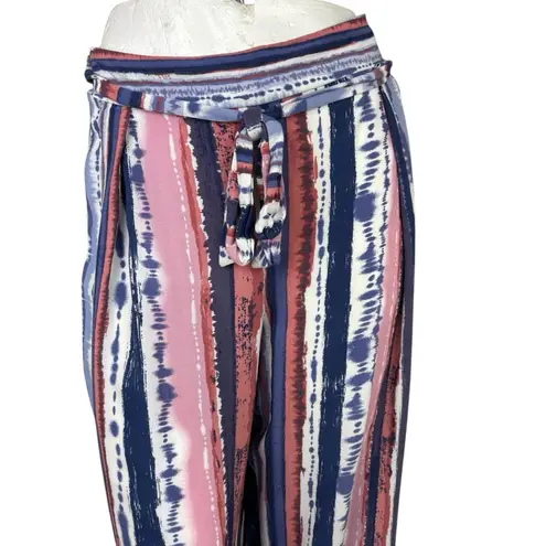 Gypsies & Moondust Pants Size XL boho beach vacation colorful tie dye resortwear