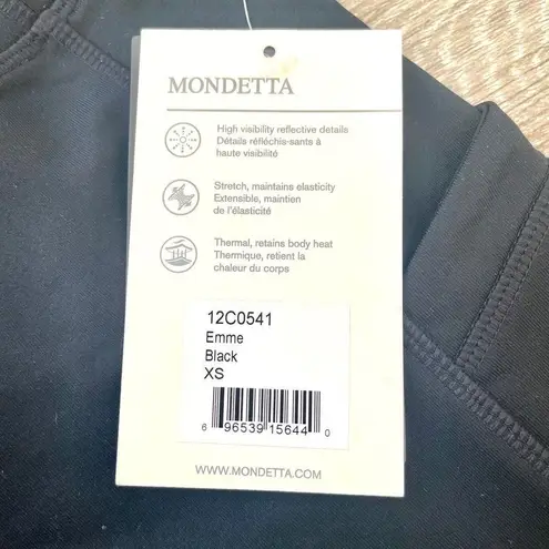 Mondetta Emme black performance luxury leggings