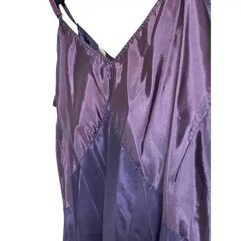 Vintage Purple Strappy Slip Dress size Medium