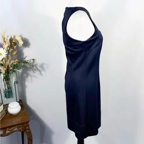 Gretchen Scott Cutout Front Sleeveless Mini Dress w/ Built