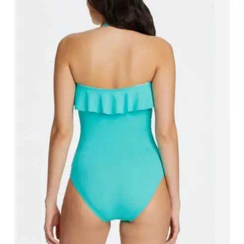 Bleu Rod Beattie New. ruffle one piece. Size 4. Retails $125