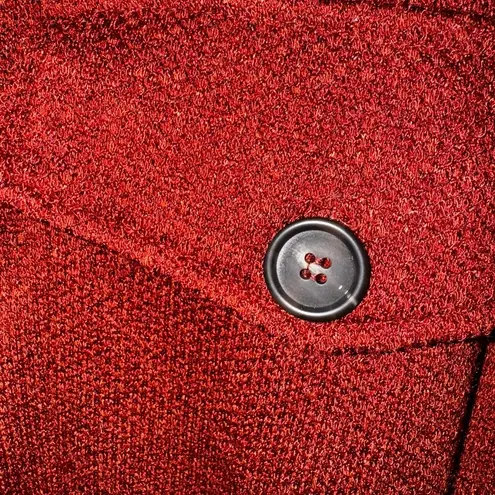 Zenana Outfitters Long Sleeve Oversized Button Up Cinnamon Rust Tunic Blouse Plus 3X