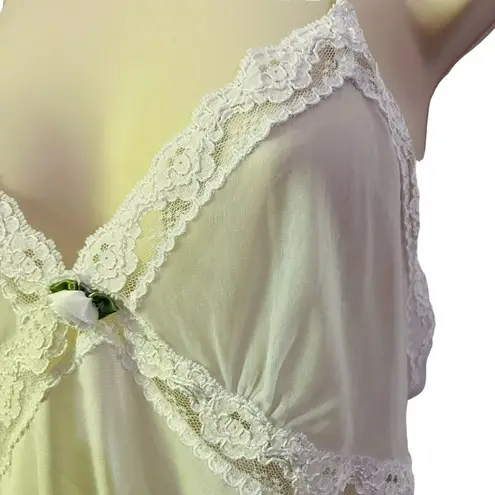 Delicates Vintage Bridal Peignoir 3 Piece Set White Special Occasion Womens M