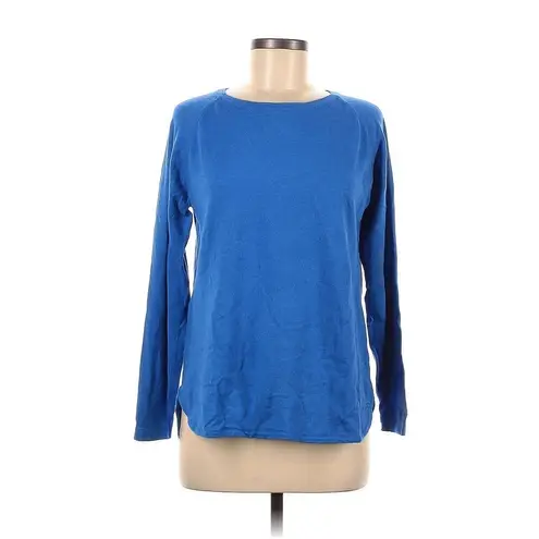 ✨Faith + Zoe Divara Button Back Pullover✨ Blue Size L