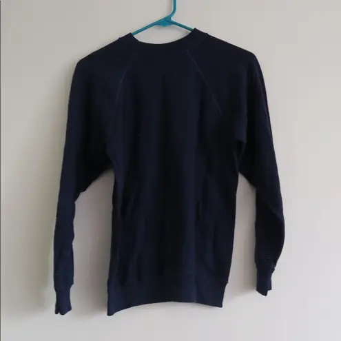 Hanes Vintage  crewneck graphic small navy blue